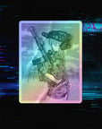 Sakura Holographic Die-cut Stickers