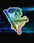 Stone Age Solutions Holographic Die-cut Stickers