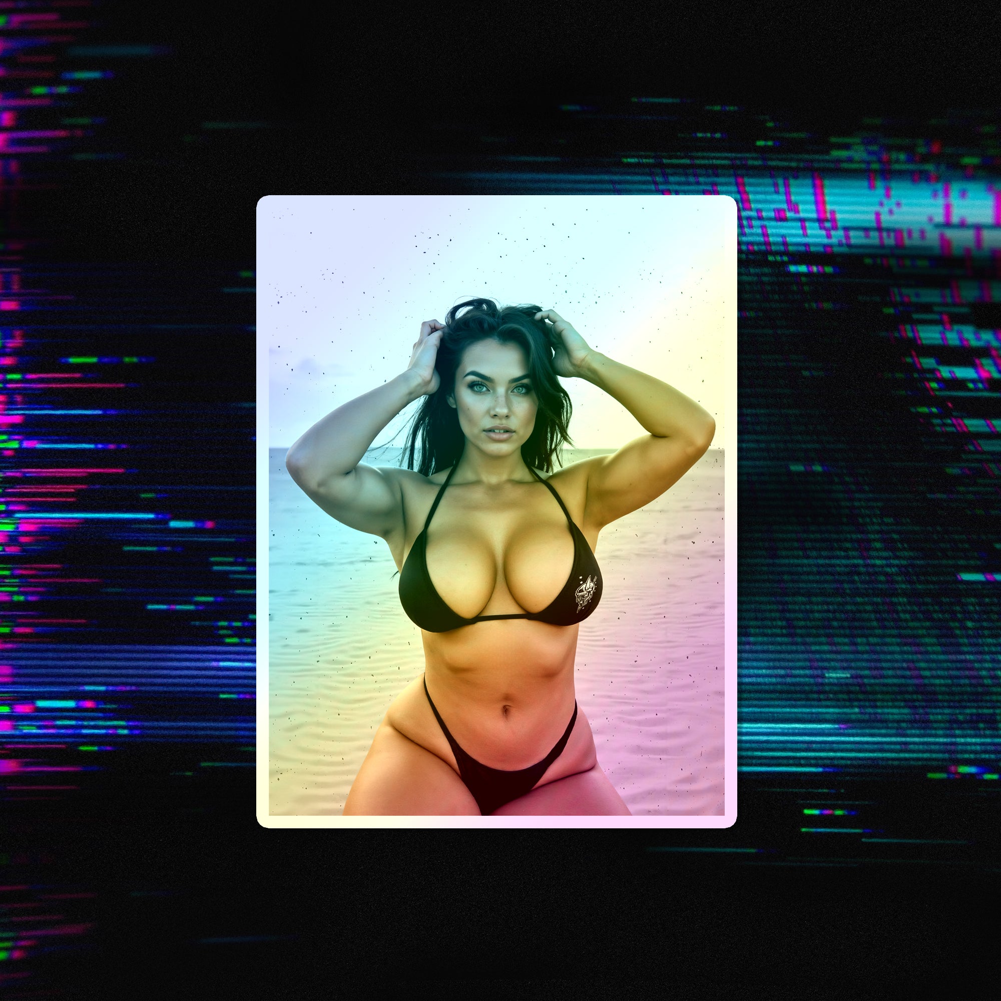 Desert Vol. 9 Holographic Die-Cut Stickers