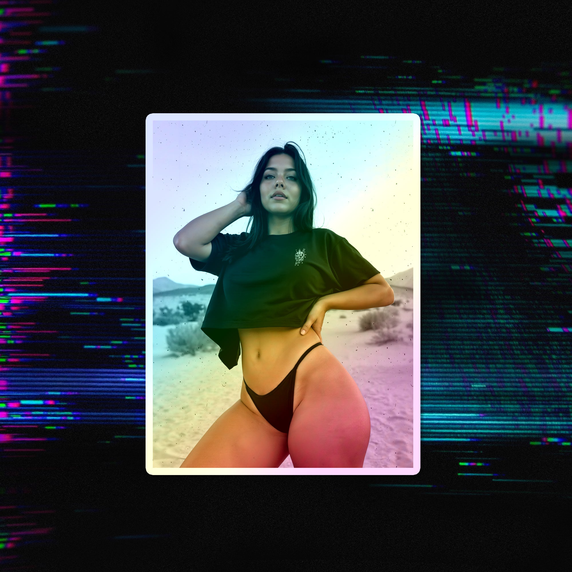 Desert Vol. 8 Holographic Die-Cut Stickers