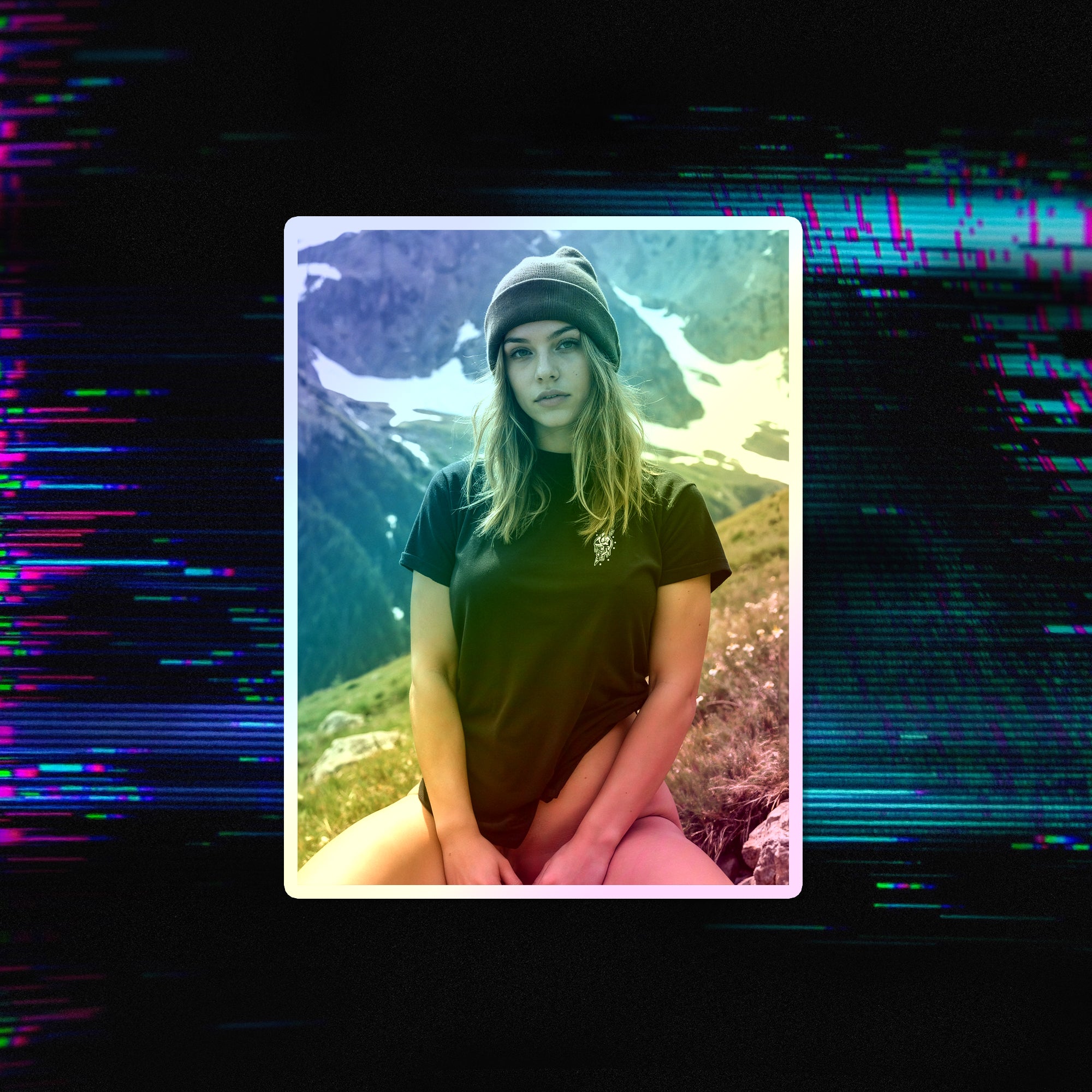 Mountain Vol. 4 Holographic Die-Cut Stickers