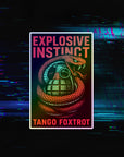 Explosive Instinct  Holographic Die-Cut Stickers