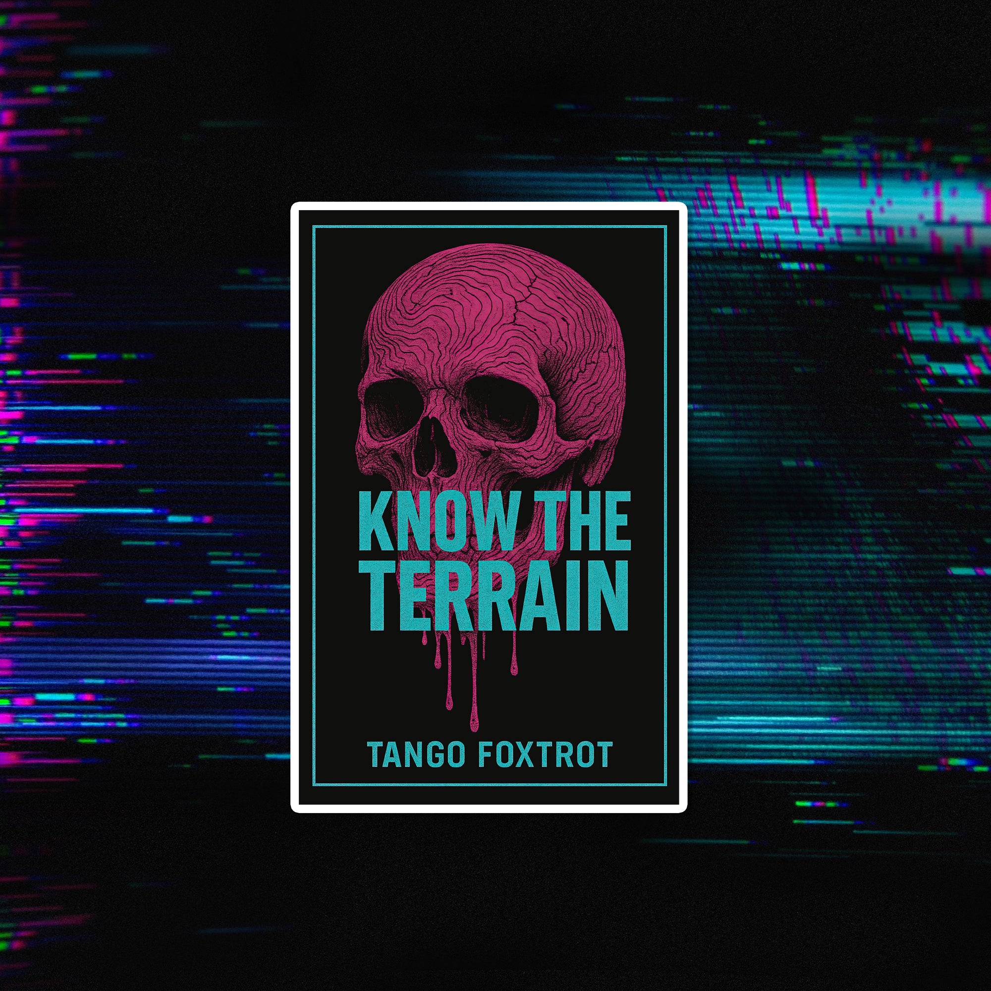 Know The Terrain Die-Cut Stickers