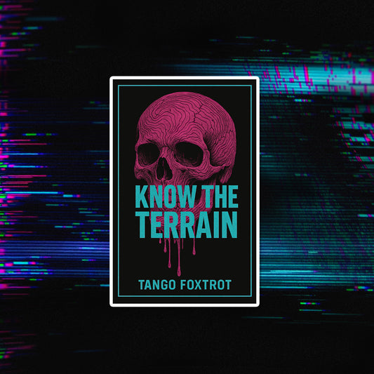 Know The Terrain Die-Cut Magnet