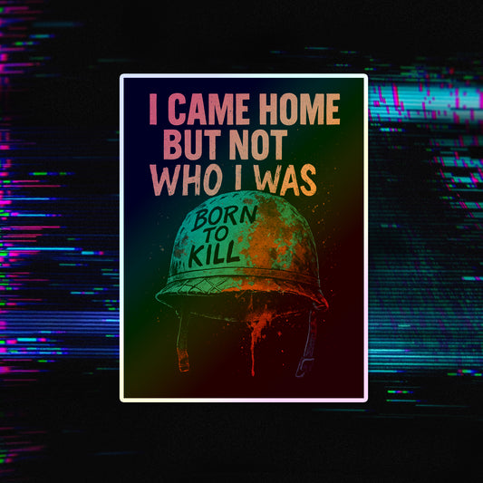 Born To Kill Holographic Die-Cut Stickers