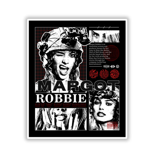 Margot Robbie Die-Cut Stickers