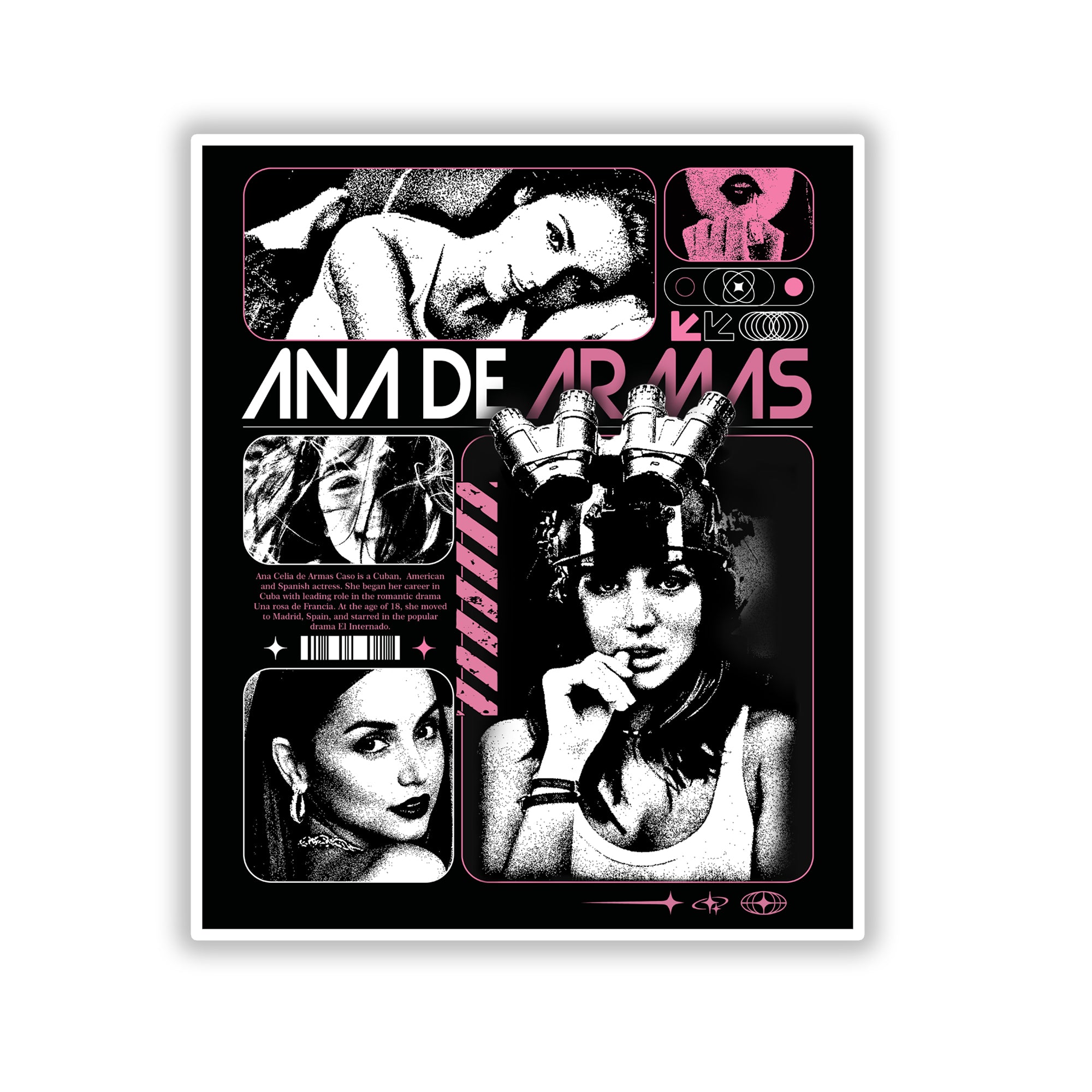 Ana De Armas Vol. 3 Die-Cut Stickers