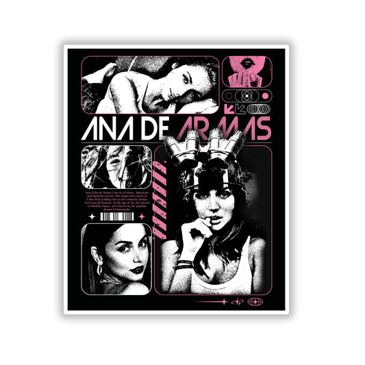 Ana De Armas Vol. 3 Die-Cut Stickers