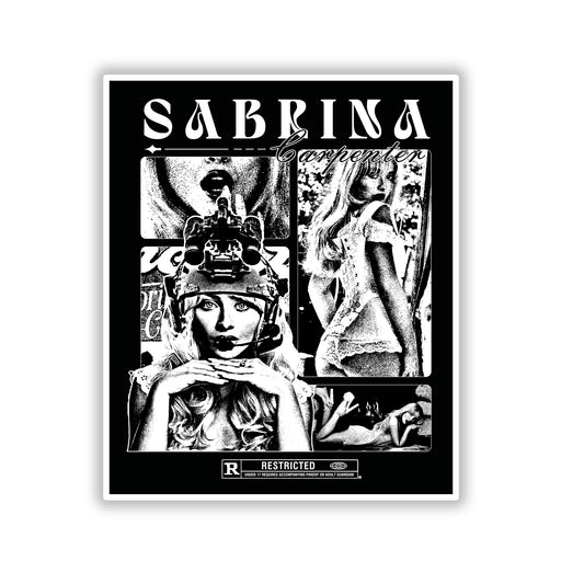 Sabrina Carpenter Die-Cut Stickers