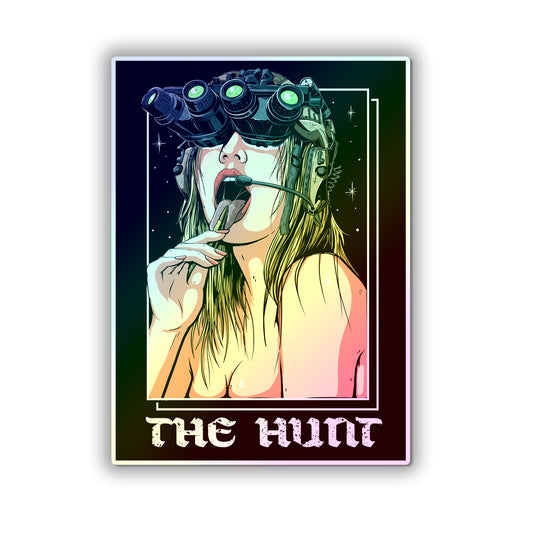 The Hunt Holographic Die-Cut Stickers