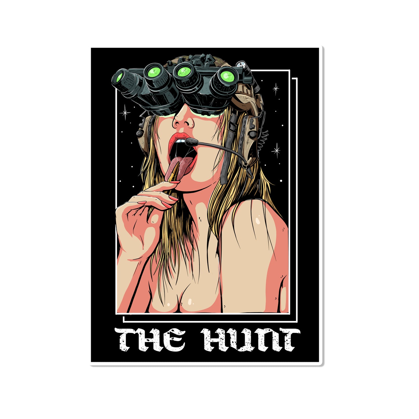 The Hunt Die-Cut Stickers