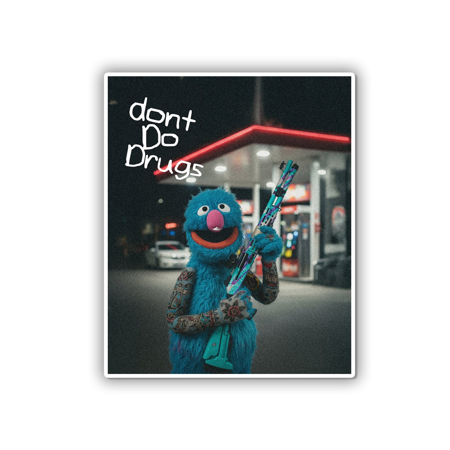 Clean Streets, Clean Choices Die-Cut Stickers