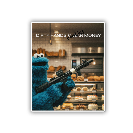 Clean Hands Die-Cut Stickers