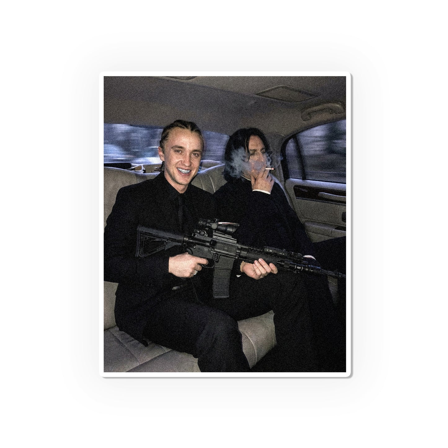 Night Runners Die-Cut Stickers