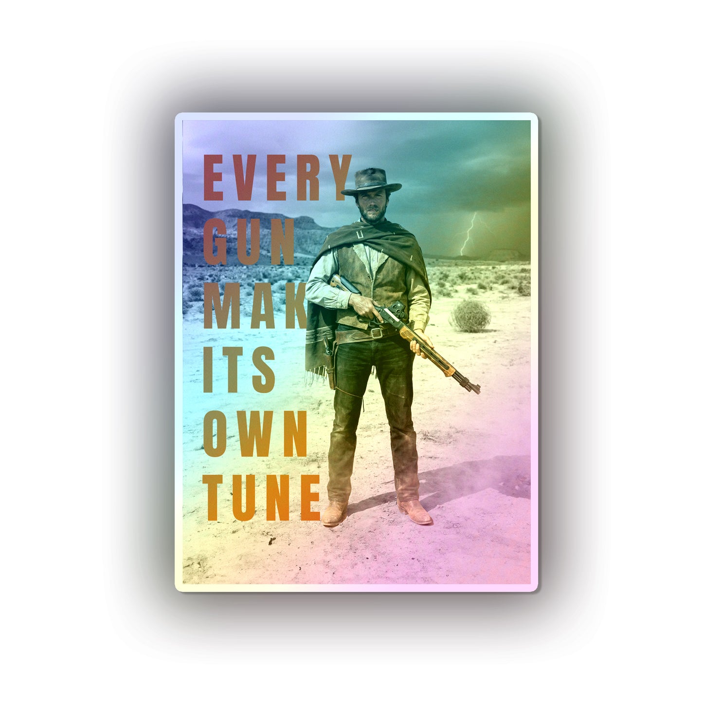 Every Gun Holographic Die-Cut Stickers