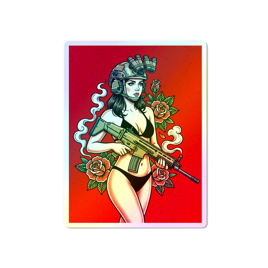 Ana De Armas Vol. 7 Holographic Die-Cut Stickers