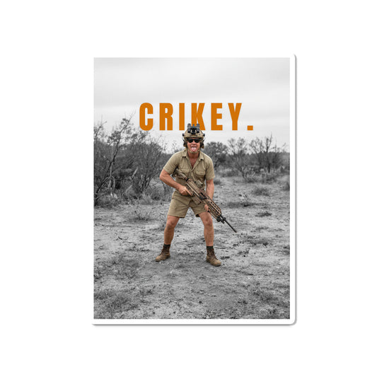 Crikey Die-Cut Stickers