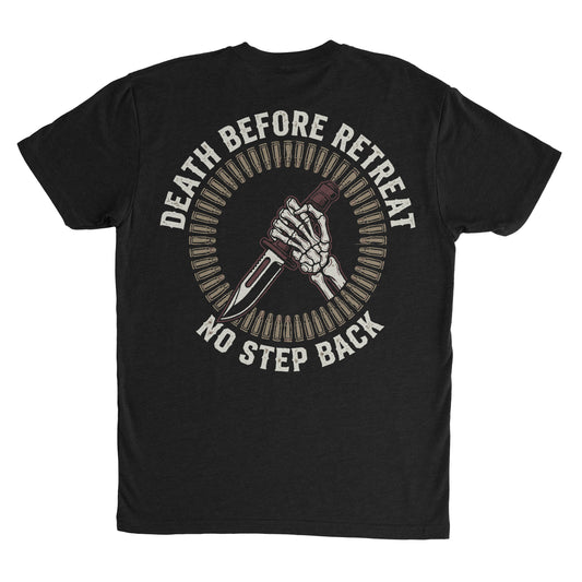 Death Before Retreat – Mission Ready Classic Tee