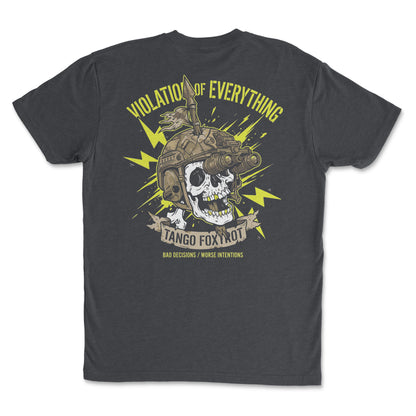 Violation Of Everything - Mission Ready Classic Tee