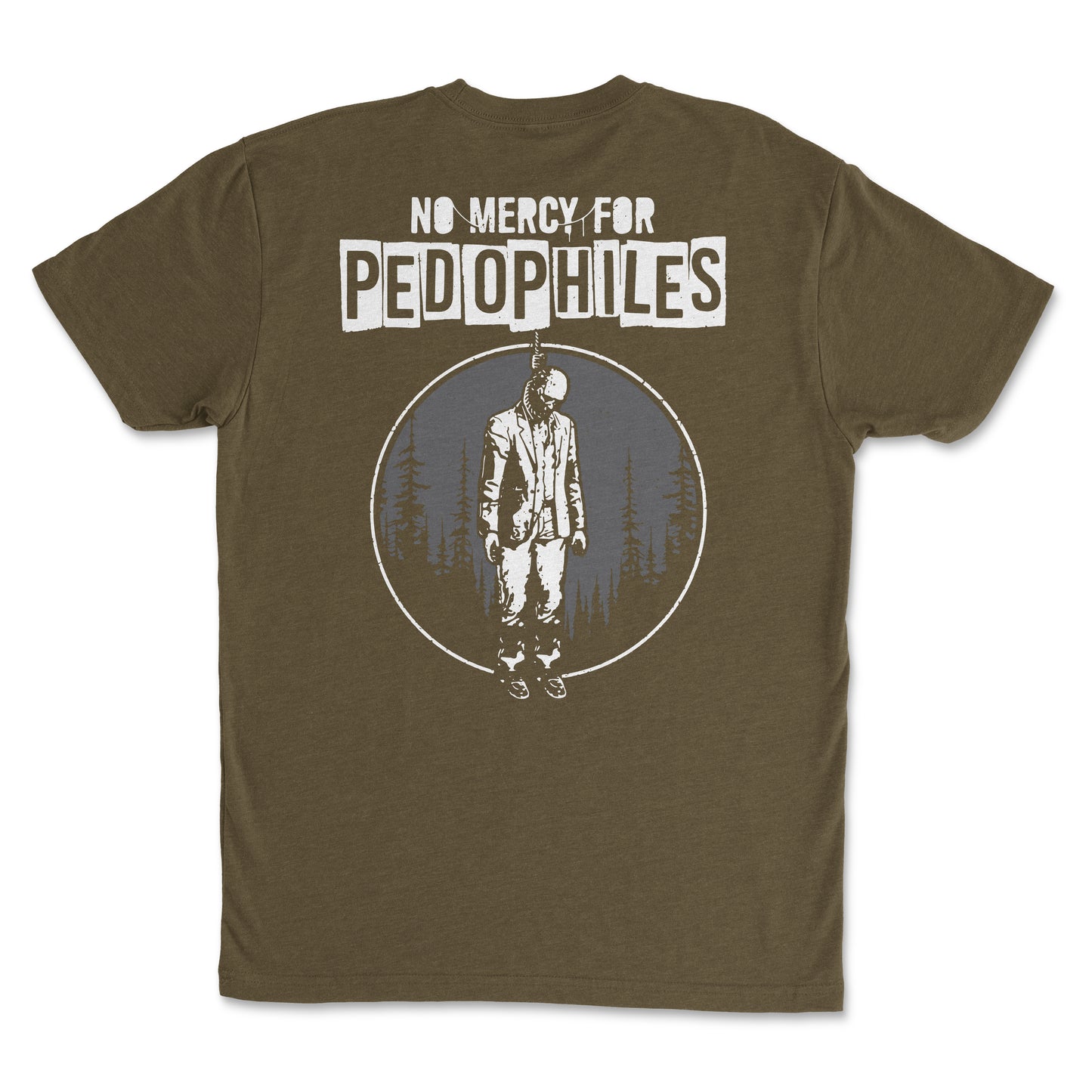 No Mercy for Pedophiles - Mission Ready Classic Tee