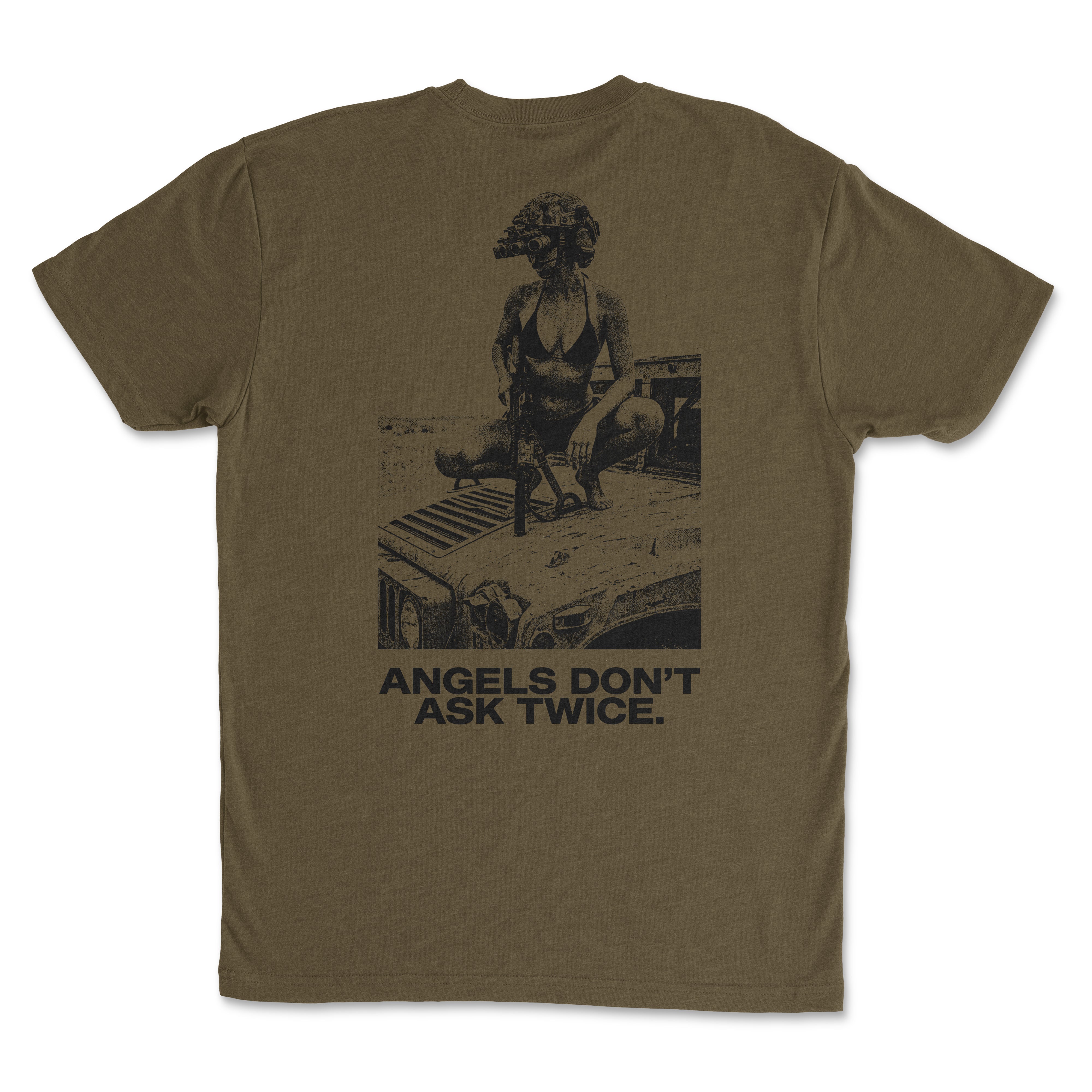 Angels Dont Ask Twice - Mission Ready Classic Tee