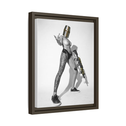 Crusade Vol. 1 Multi-Color Framed Matte Canvas Art Print