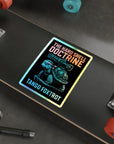 Hard Shell Doctrine Holographic Die-Cut Stickers