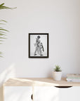 Shotty Vol. 1 Multi-Color Framed Matte Canvas Art Print
