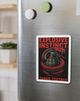 Explosive Instinct Die-Cut Magnet
