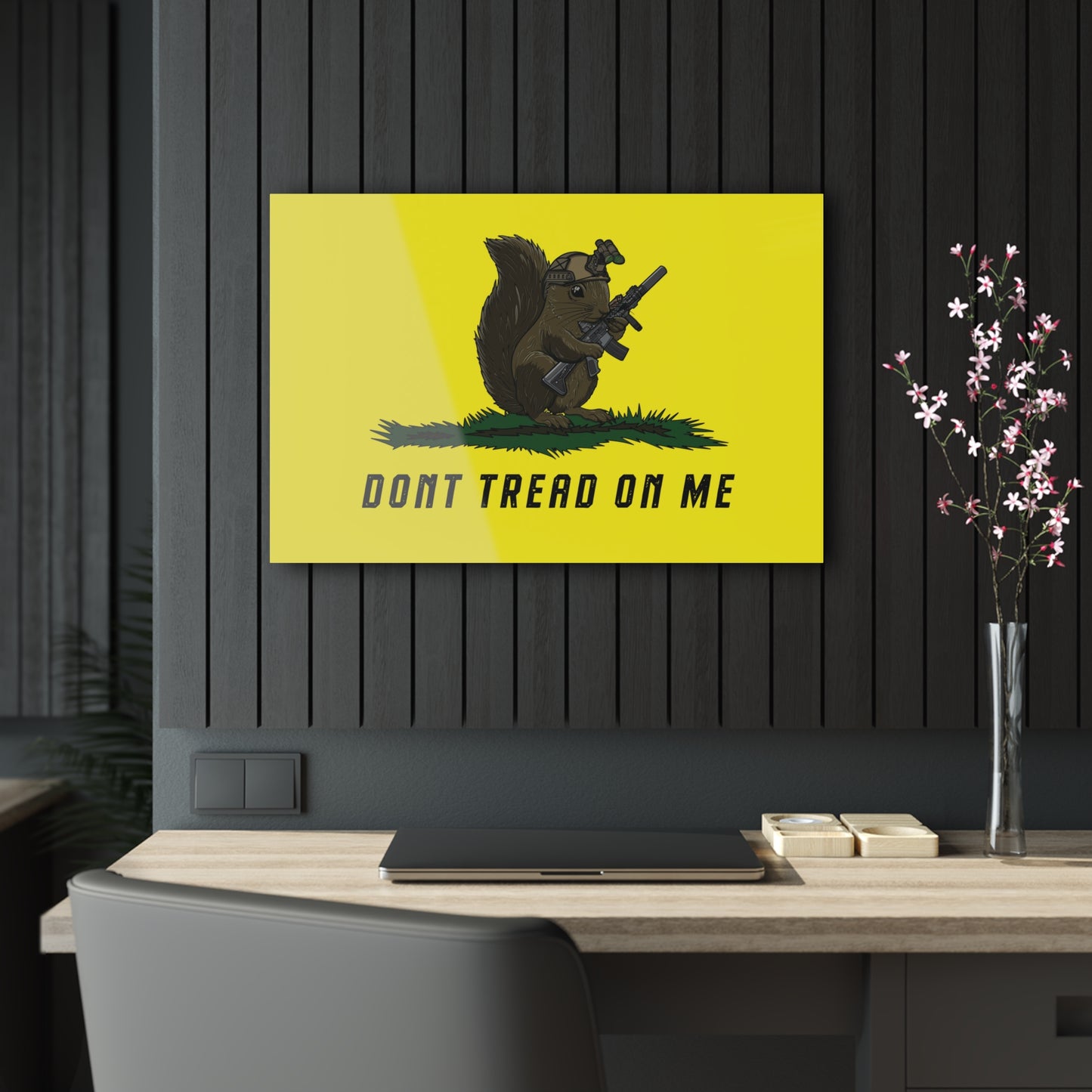 Peanut - Dont Tread On Me Acrylic Prints