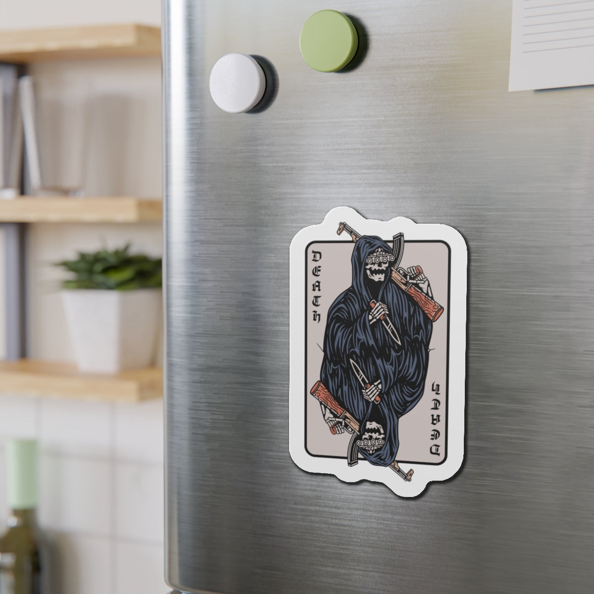 Death Dealer Die-Cut Magnet