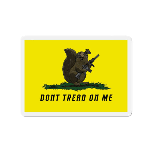 Peanut - Don't Tread On Me Die-Cut Magnet