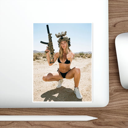 Tiger MP5 Die-Cut Stickers
