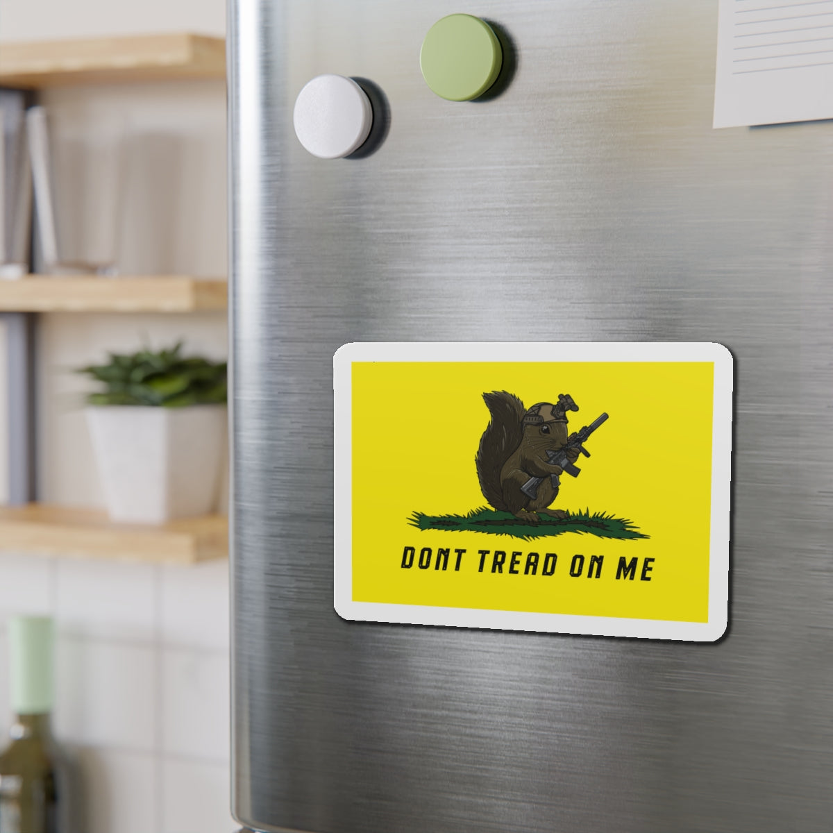 Dont Tread On Me Die-Cut Magnet