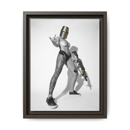 Crusade Vol. 1 Multi-Color Framed Matte Canvas Art Print