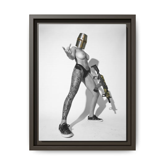 Crusade Vol. 1 Multi-Color Framed Matte Canvas Art Print