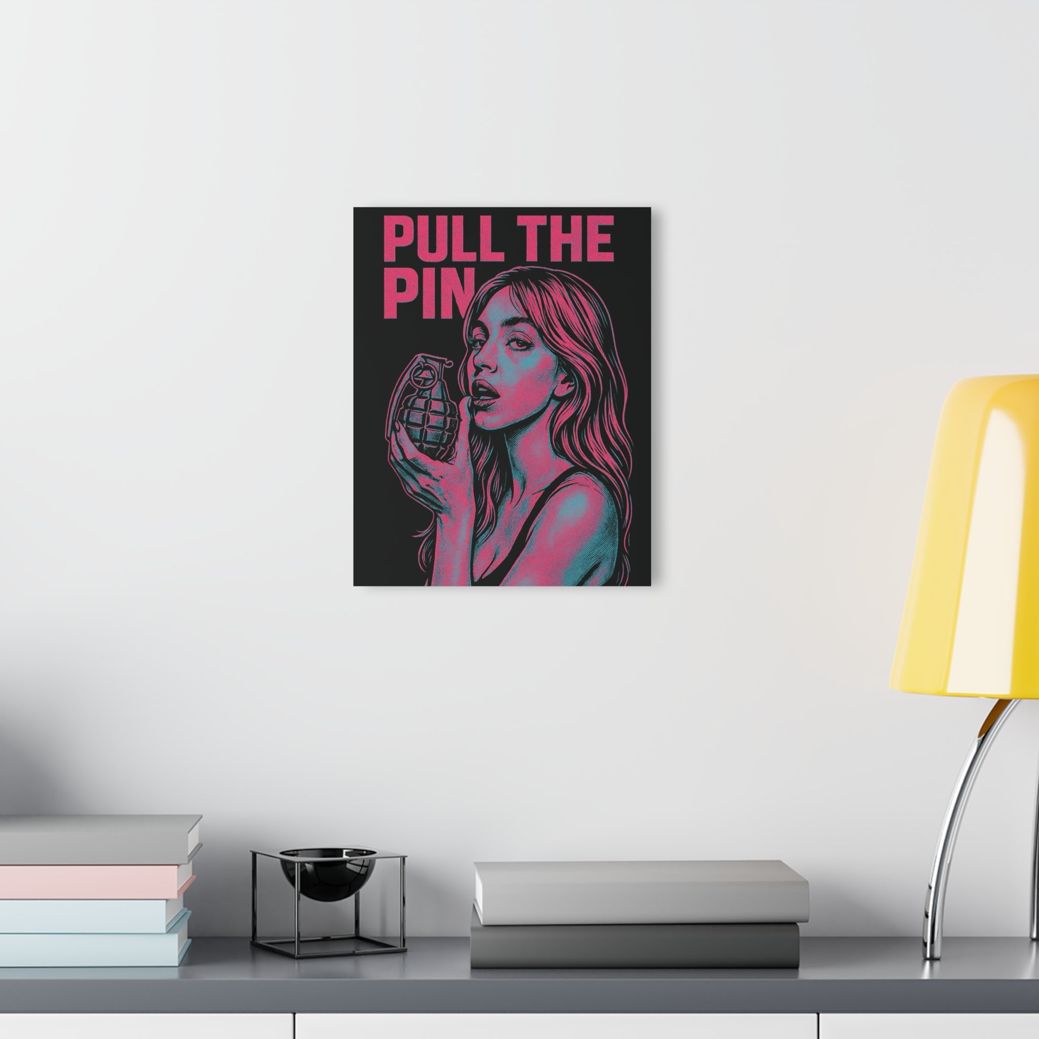 Pull The Pin Acrylic Print