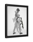 Shotty Vol. 1 Multi-Color Framed Matte Canvas Art Print