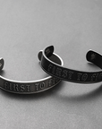 First To Fight - Marines - Stainless Steel Cuff Braclet