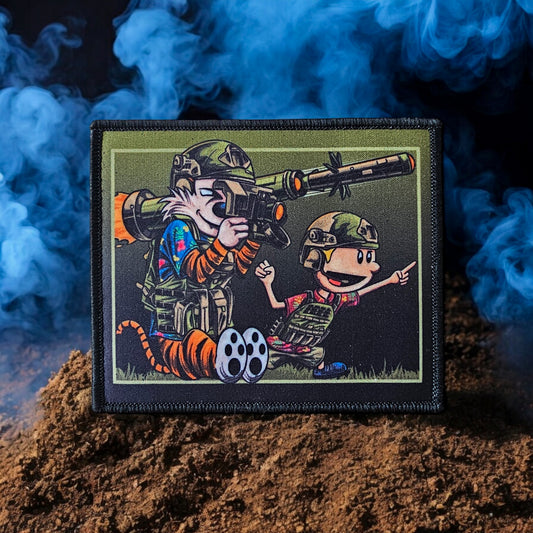 Operation Tiger Vol. 3- Limited Edition - 4" x 3" Sublimation Velcro Morale Patch