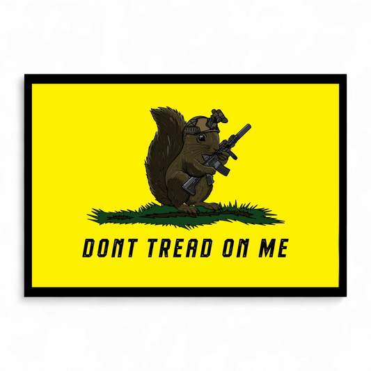 Peanut (Don't Tread On Me) -2" x 3" Sublimation Velcro Morale Patch