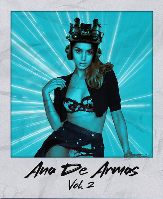 Ana De Armas Vol. 2 - Limited Edition - 4" x 3" PVC Velcro Morale Patch