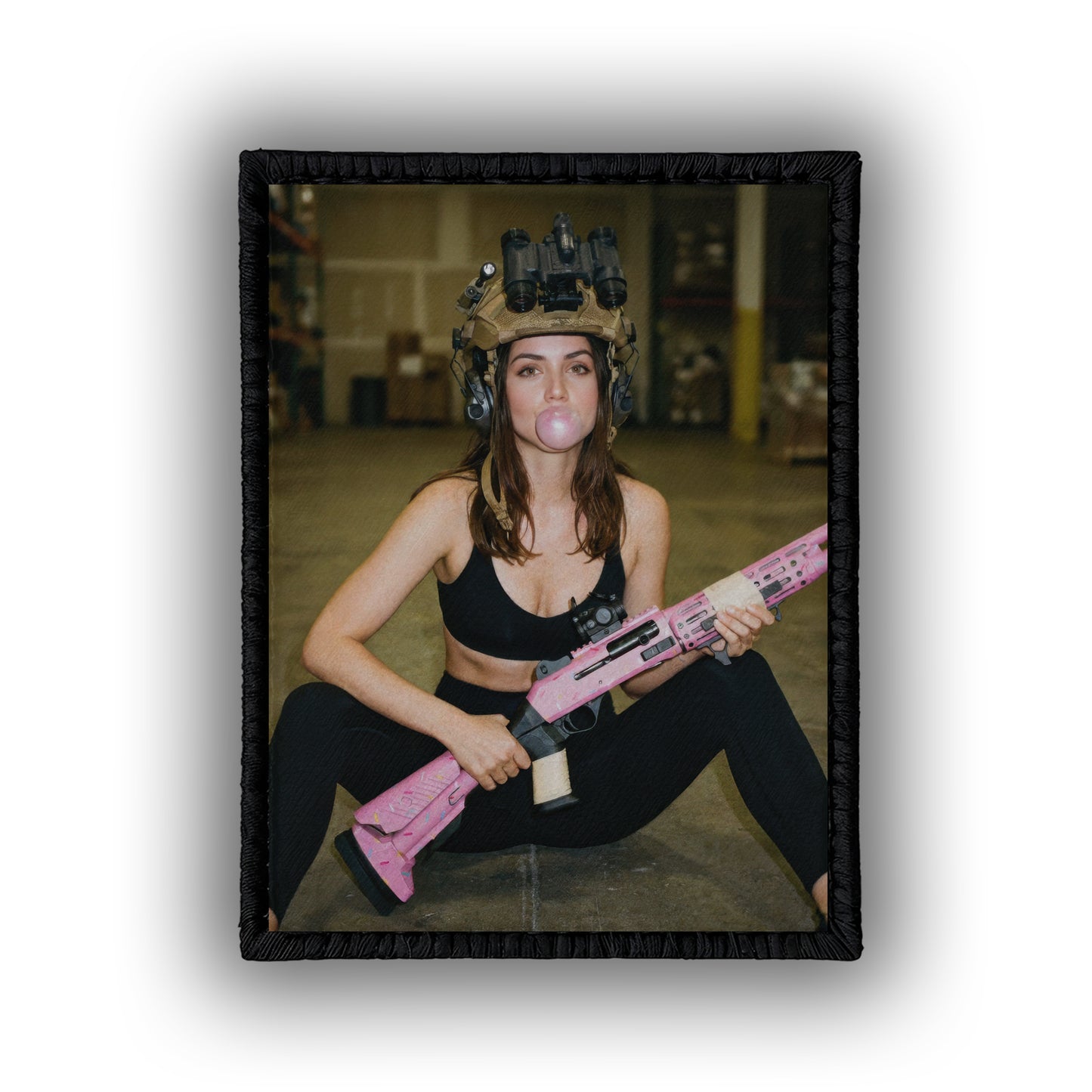 Ana De Armas Vol. 5 - 4" x 3" Sublimation Velcro Morale Patch