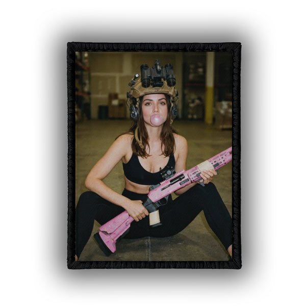 Ana De Armas Vol. 5 - 4" x 3" Sublimation Velcro Morale Patch