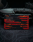 Afterburn American Flag - Limited Edition - IR Velcro Morale Patch