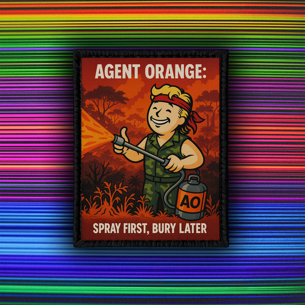 Agent Orange - Vietnam Vol. 2 - 4" x 3" Sublimation Velcro Morale Patch