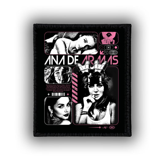 Ana De Armas  - 4" x 3" Sublimation Velcro Morale Patch