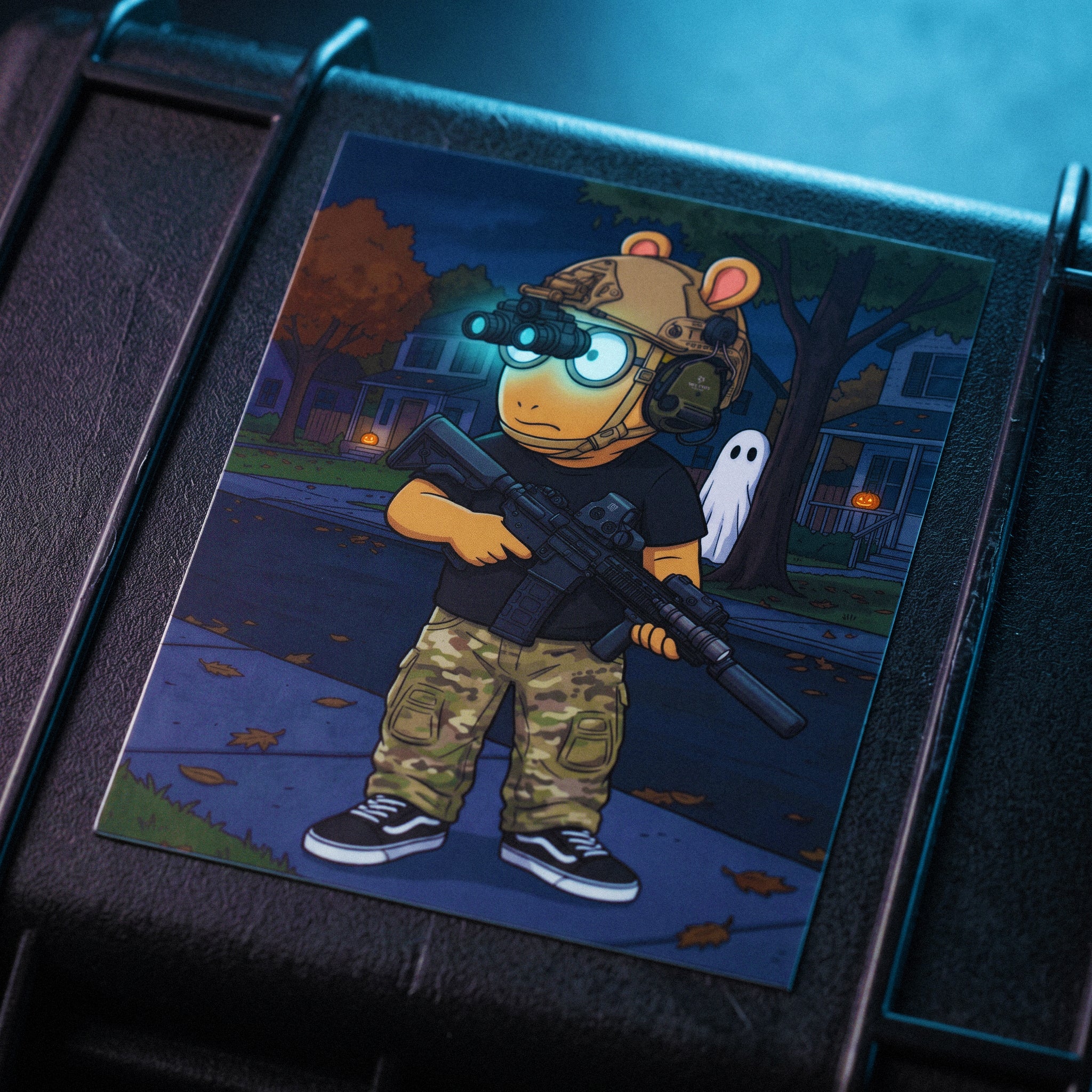 Arthur Halloween - 4" Die-Cut Sticker