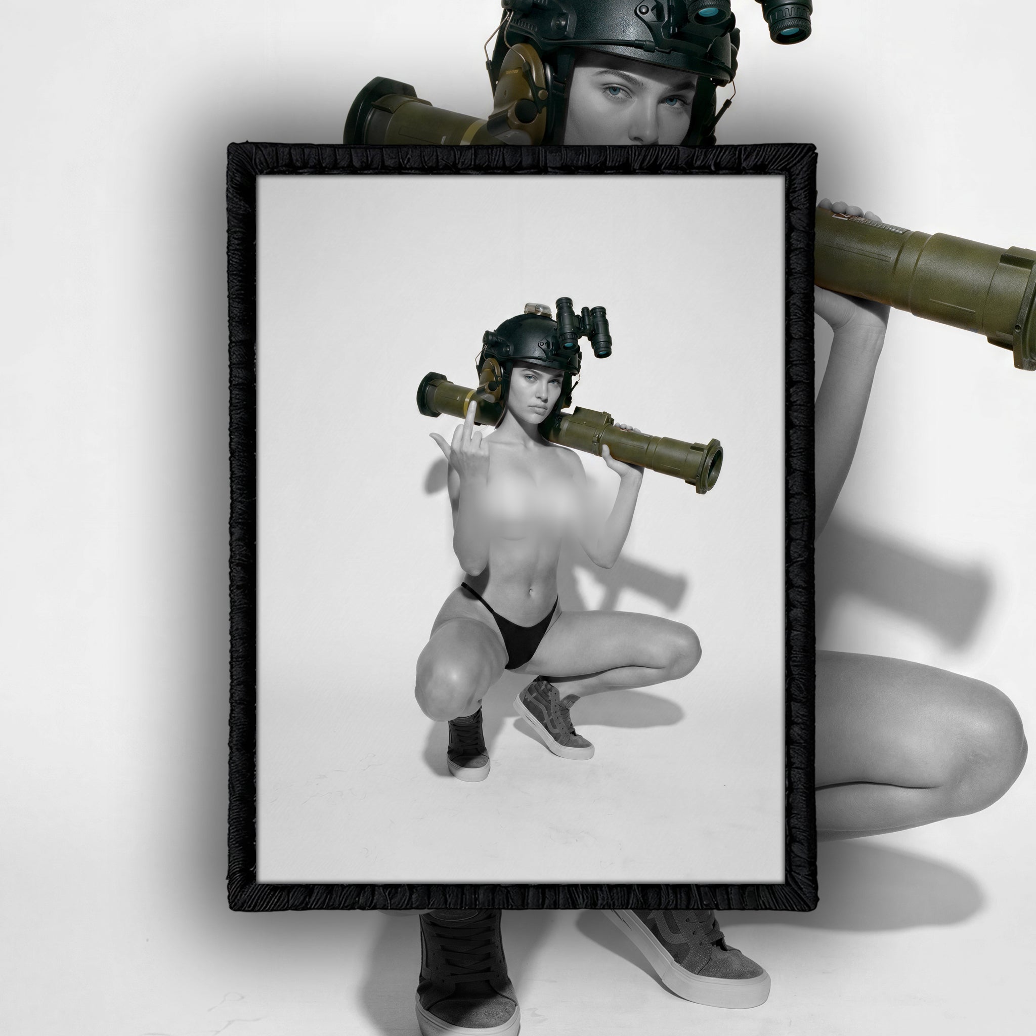 (July Holdback) AT4 Vol. 1- 4" x 3" Sublimation Velcro Morale Patch