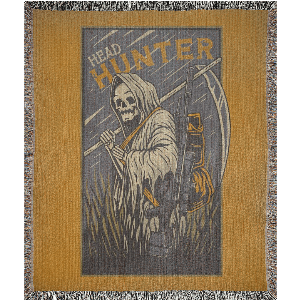 Head Hunter Woven Blankets